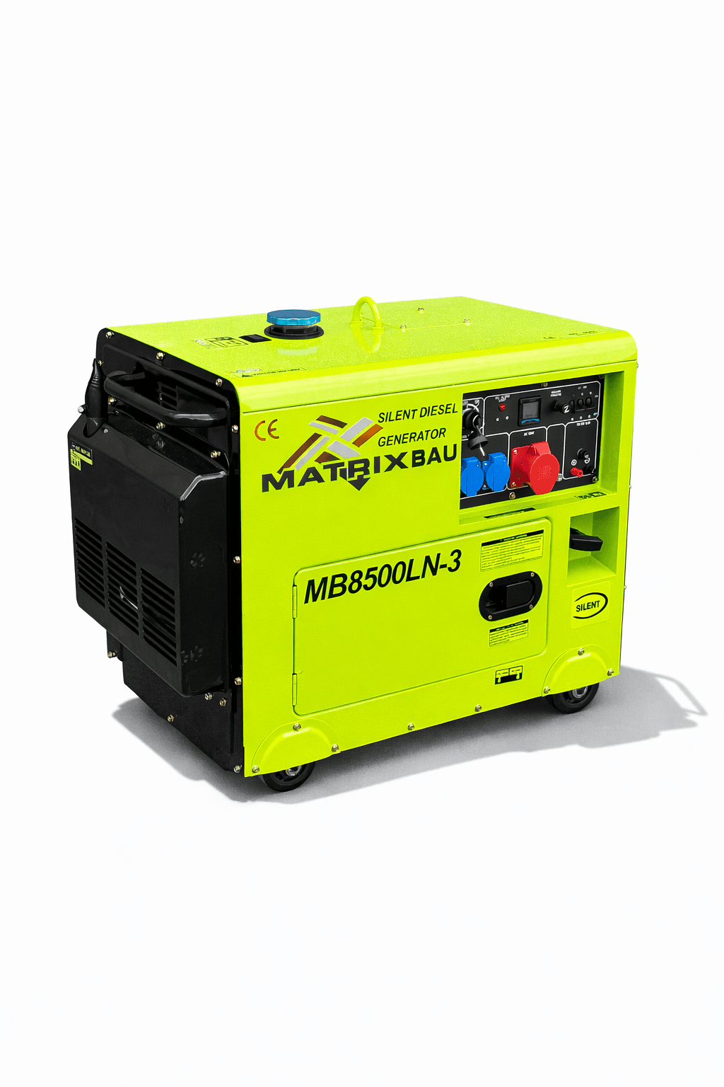 Diesel Generator 8.5 kVA (Silent) – MATRIX BAU MB8500LN-3