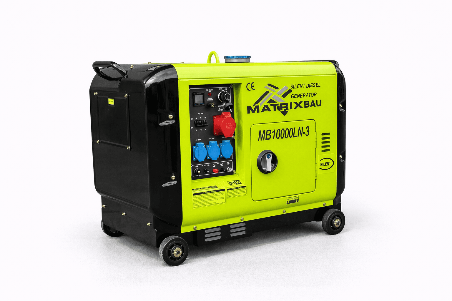 Diesel Generator 10 kVA (Silent) – MATRIX BAU MB10000LN-3