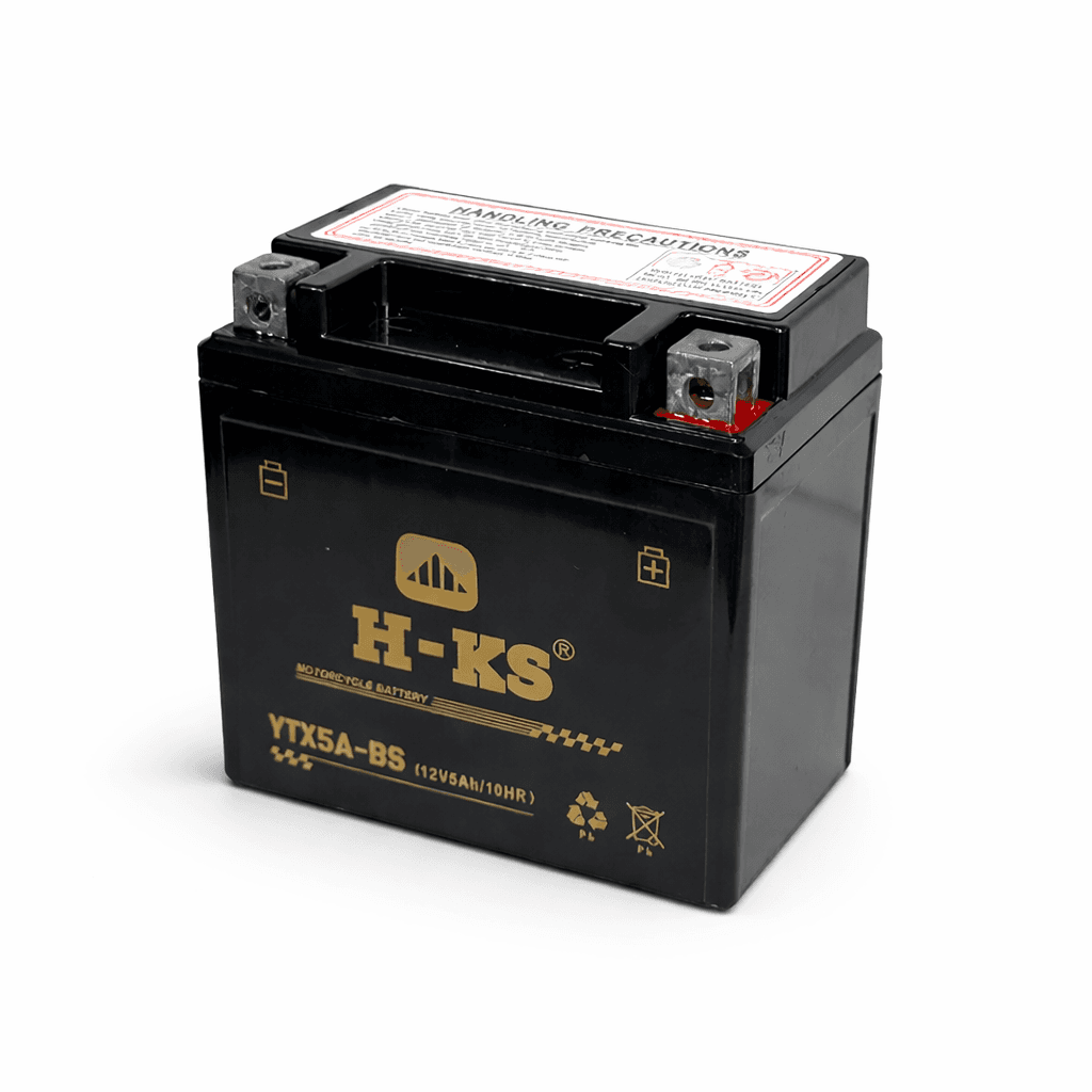 Motorcycle battery 12V 5Ah YTX5A-BS