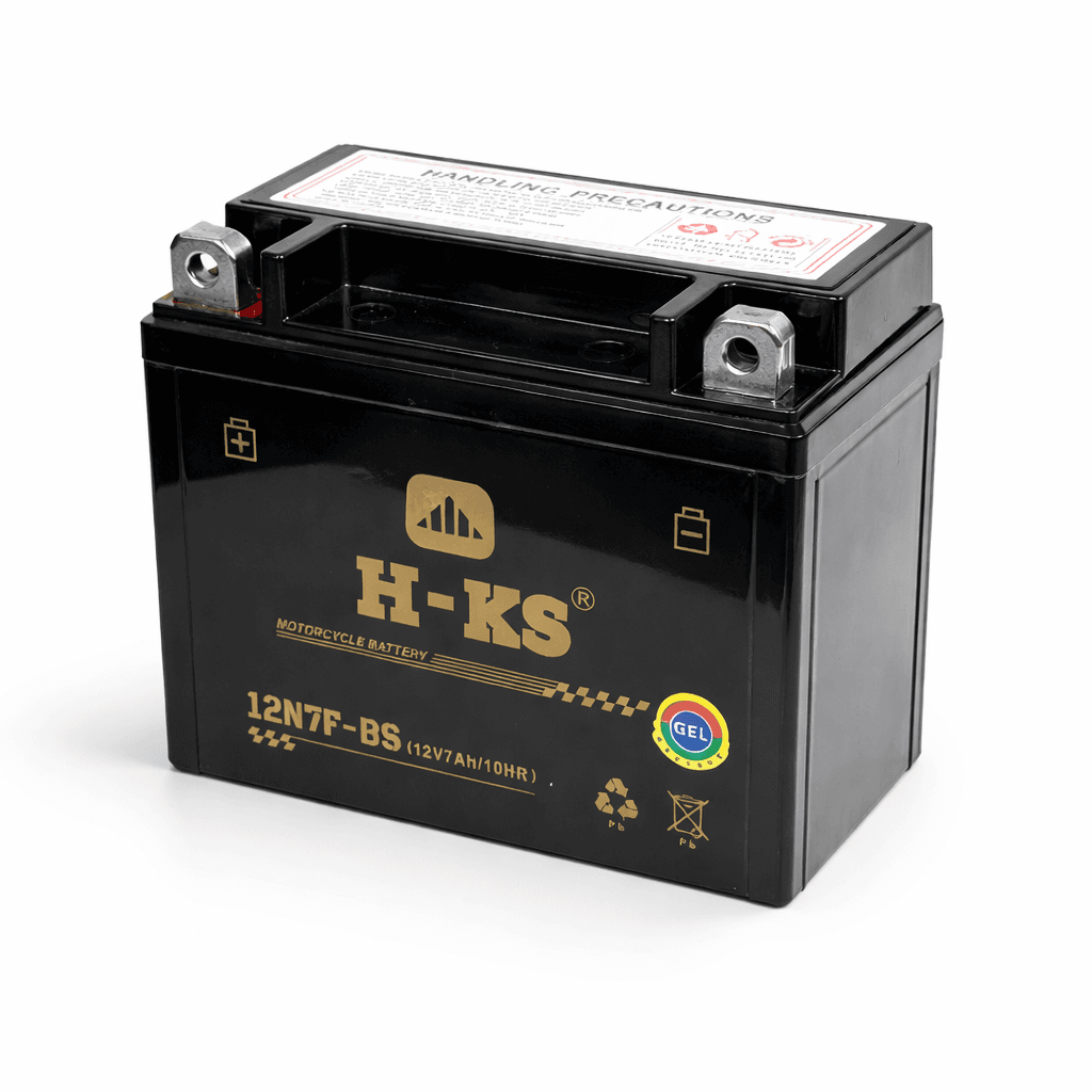 Motorcycle battery 12V 7Ah 12N7F-BS