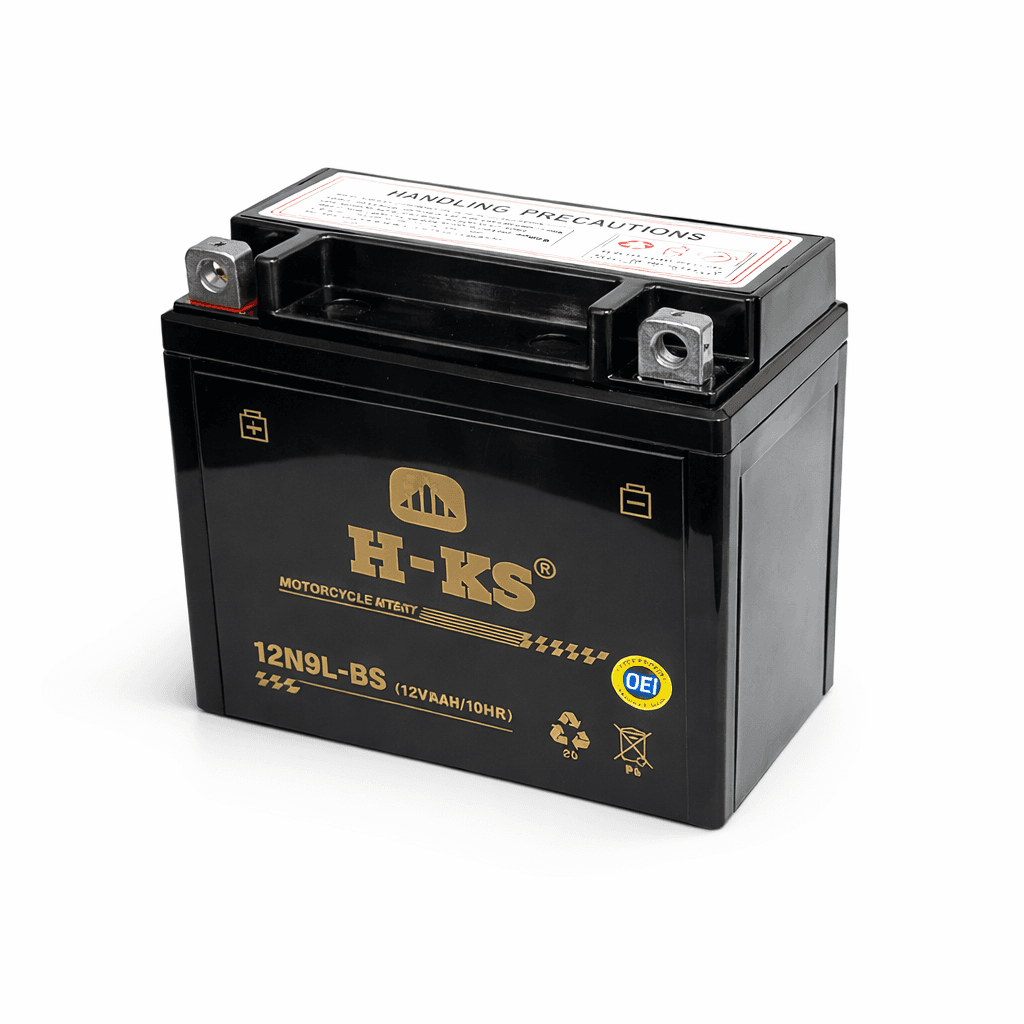 Motorcycle battery 12V 9Ah 12N9L-BS