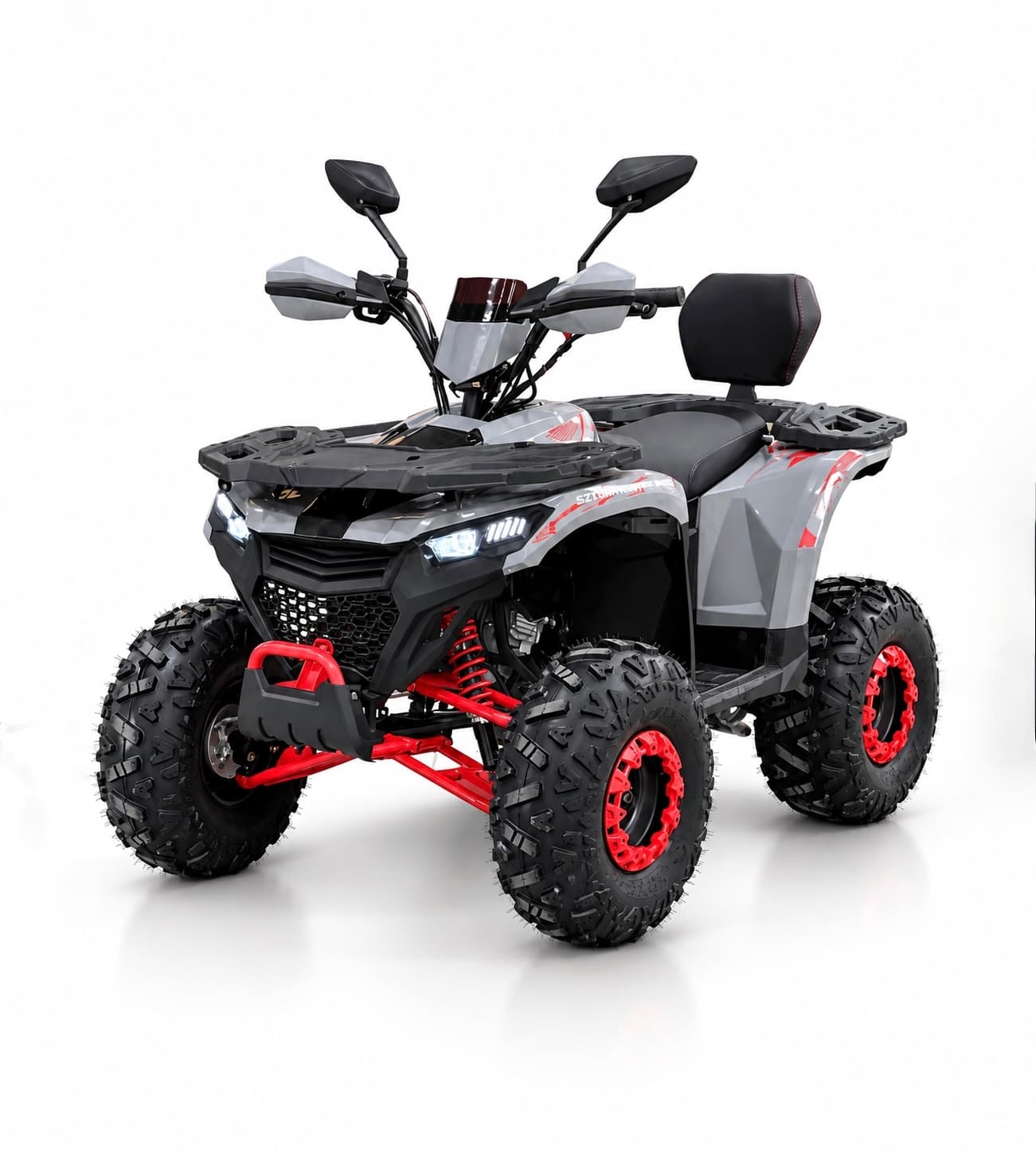 BOSS ATV 125cc - NEW MODEL 022-8 , Red